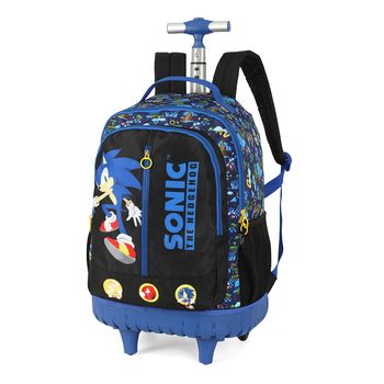 Mochila-Carrinho-Azul-Kids-Sonic-Game-|-Luxcel-Tamanho--UN---Cor--AZUL-0